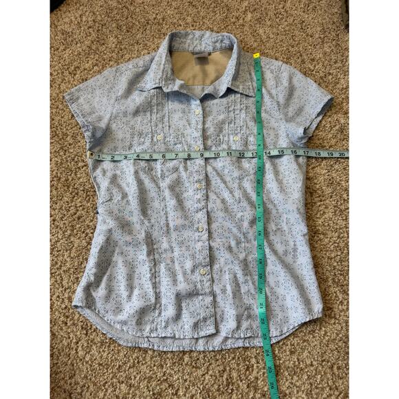 THE NORTH FACE short sleeve; button up shirt, size women's small, lightweight - Picture 4 of 9